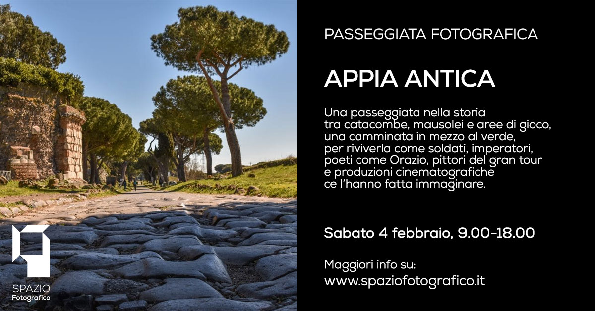 Passeggiata fotografica sull'Appia Antica